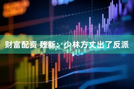 财富配资 魏新：少林方丈出了反派