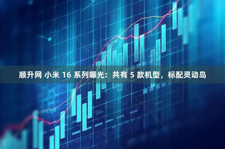 顺升网 小米 16 系列曝光：共有 5 款机型，标配灵动岛